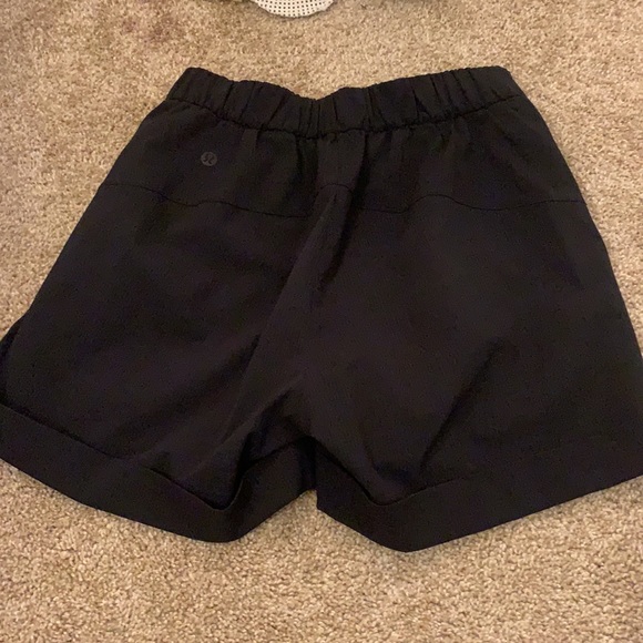Black Lululemon shorts - Picture 2 of 3